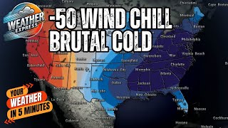 Dangerous Cold Grips The Country | Another Storm Develops