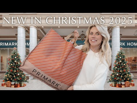 CHRISTMAS AT PRIMARK 🎄 Shop with me vlog new in festive finds home & fashion