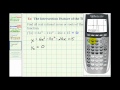 TI84 Graphing Calculator: Finding Real Rational Zeros