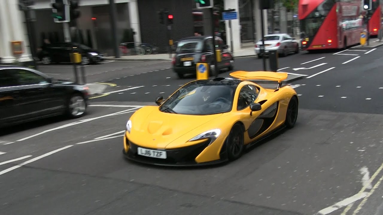London Supercars: Koenigsegg Agera R, McLaren P1, 918 Spyder 6. 03. 2016