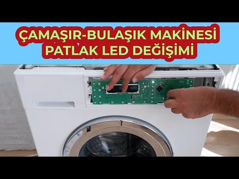 Bulaşık ve çamaşır makinesi ekran led değişimi nasıl yapılır