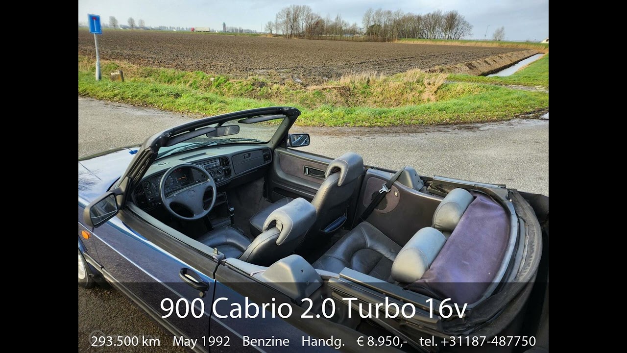 Anteprima video del Saab 900 Turbo 16V (1992)