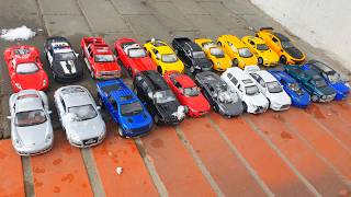 Cars Модели машинки, Finds in the snow a lot of CARS