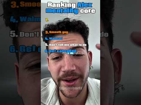 Ranking Alex Schor mentality core #shorts