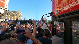 Europa Conference League 2023 Victory Parade! West Ham United!