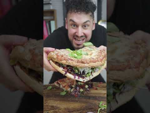 Döner Pizza Sandwich