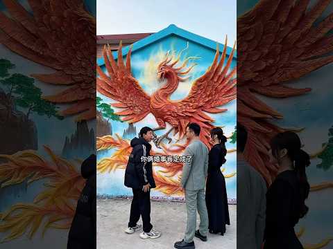 โค๏ธ Un Giovane Pittore 3D con una Storia Emozionante#shorts