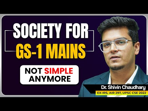 Society For GS1 Mains - Strategy, Sources and Approach!