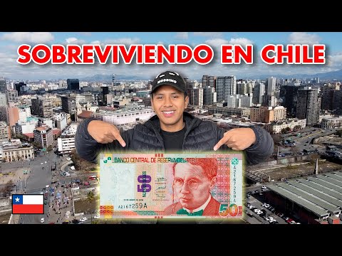 Sobreviviendo con S/50 soles en Chile ¿Es un país caro? 🇨🇱
