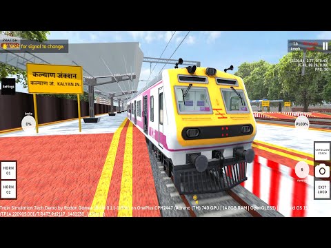 Mumbai Local Train Accident in RG Train Tech Demo Android Gameplay | Best Train Games for Android