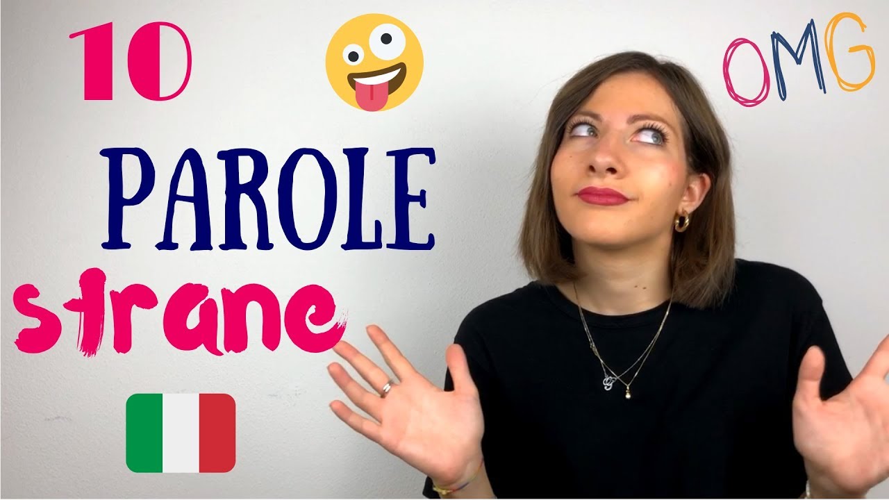Le 10 PAROLE più STRANE in italiano! (Che solo pochi sanno) - The 10 WEIRDEST Italian Words!
