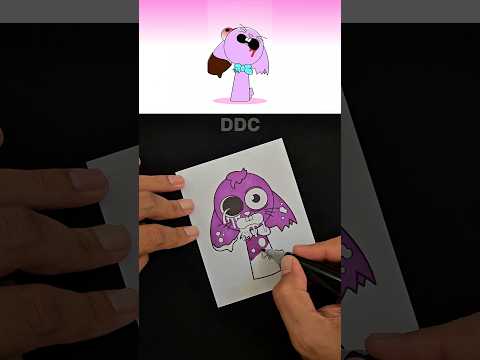Perfect Messy Sprunki OC Ester Cut! | Chaos to Precision #sprunki #incredibox #shorts #making #art