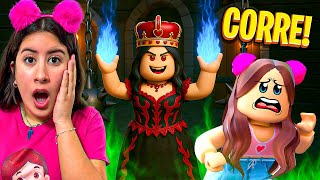 Maria Clara no Castelo da Rainha Malvada! 🏰⚠️- Roblox ESCAPE EVIL QUEEN! (Obby)