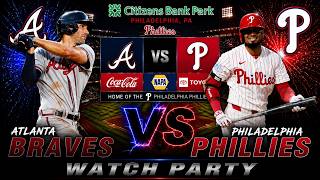 Atlanta Braves vs Philadelphia Phillies | Live Play by Play | 3D Presentation | #mlb Game 9-4-26 ⚾🔥