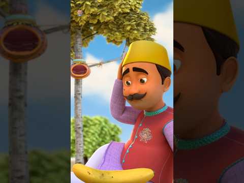 Cartoon Lalaji Ne Kela Khaya, लाला जी ने केला खाया #shorts #hindirhymesshorts #preschool #lullabies