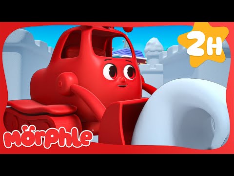 Snow Problem! 🏰 | MORPHLE 🔴 | Old MacDonald's Farm | Animal Cartoons for Kids