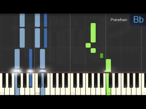 Vitaa & Slimane - Je te tiens (Piano facile)