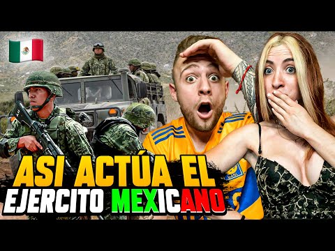 ESPAÑOLES REACCIONAN a EJÉRCITO MEXICANO Actuando en SITUACIONES CRÍTICAS...