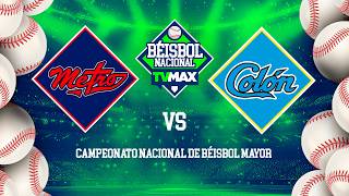 PMÁ. METRO VS COLÓN  | ⚾ BÉISBOL MAYOR  2026 | #FullBeis | EN VIVO