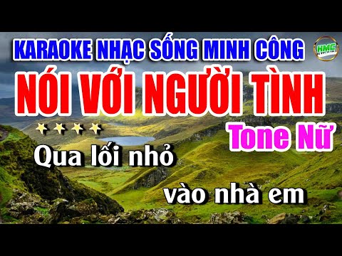 Karaoke Nhạc Sống Tone Nữ Dễ Hát | Chọn Lọc Nhạc Trữ Tình BOLERO – NÓI VỚI NGƯỜI TÌNH