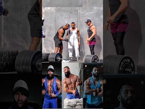32kg Mop vs Professional Powerlifters! Anatoly Best Reactions #anatoly #bodybuilding #workout #fyp