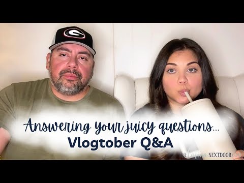 😅 OUR MOST ASKED VLOGTOBER QUESTIONS ANSWERED