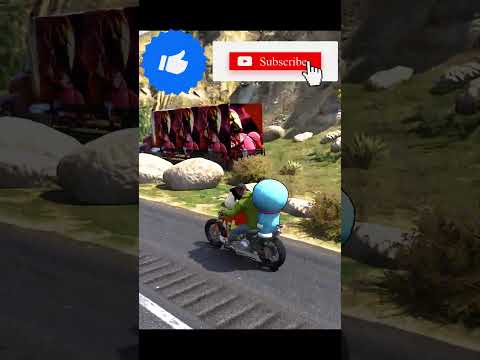 Shinchan😂 Saw A IronMan Truck📦 In Road😱 #dominator_yt  #gta5telugu #shorts #gta5shorts #shinchan