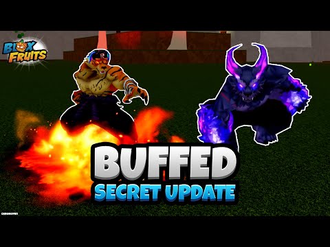 Tiger and Werewolf got BUFFED and its OP! (Blox Fruits Secret Update)