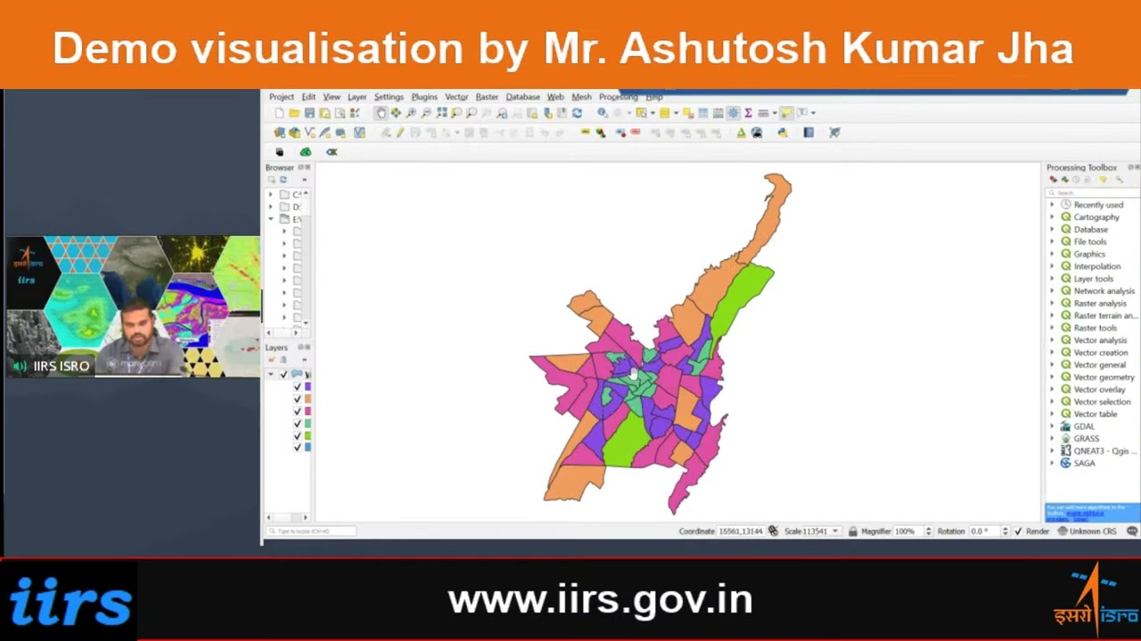 Demo visualisation by Mr. Ashutosh Kumar Jha