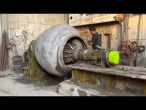 How MASSIVE Concrete Mixer DRUMS Are Made | Start to Finish by @pkamazingskills1867