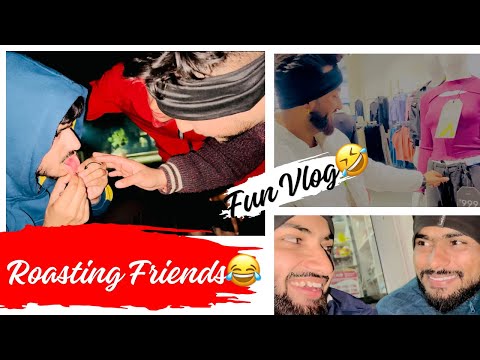 Roasting Friends 😂 | Roast Karne Ka Style Thoda Casual Hai | Fun Vlog | Haryana Gang