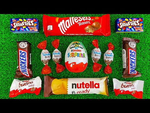 Lollipops Unpacking ASMR 🍭 Chupa Chups & 5 mini Kinder Surprise Opening!Choco Cream Satisfying Video