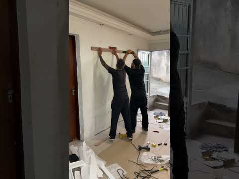 Finalmente a entrega dos móveis novos e a montagem da nossa nova sala de estar