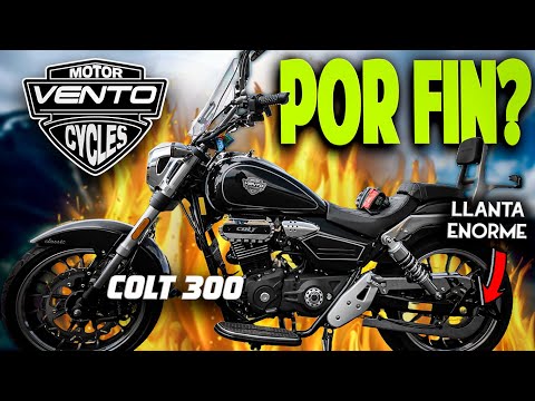 Colt 300 | Vento da un GRAN SALTO de calidad en sus motos Custom