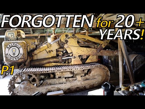 Will the PONY Motor START?!? ~ Part 1 ~ 1950's Caterpillar TraxCavator
