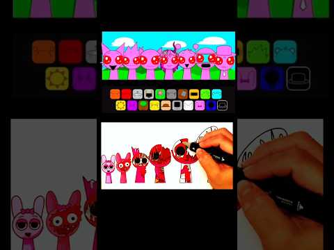 Sprunki 🟥🟧🟨Coloring Page🟩🟦🟪