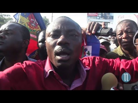 Bwa Kale pou Moise Jean Charles Pou nenpot Manifestasyon li fè nan Peyia