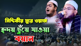 সিদ্দিকীর সুরে হৃদয় ছুঁয়ে যাওয়া বয়ান। এইচ এম আব্দুস সালাম সাইফী নওগাঁ। বাংলা ওয়াজ।