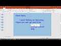 Commas and Capitalization in Letters