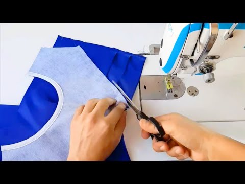 3 way Amazing Kurti Neck Cutting and Stitching with Pleated
