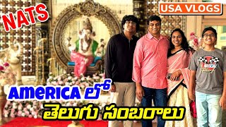 తగ్గేదేలే...అమెరికాలో  తెలుగోళ్ళ  సంబరాలు | USA Telugu family | USA Telugu Vlogs | Theo and the Bros