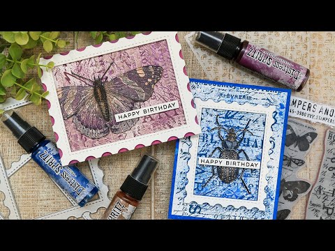 Did You Know You Can Use Distress Spritz Like THIS?! | Scrapbook.com