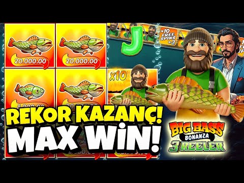 SLOT OYUNLARI | Big Bass 3 Reeler Yeni Oyunu Düdükledik!👑 #slot #slotoyunları #casino