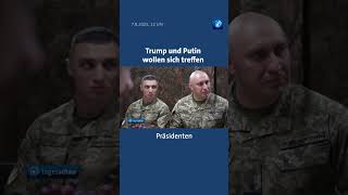 Russland bestätigt geplantes Treffen von Trump und Putin. #USA #Kreml #Ukraine #tagesschau
