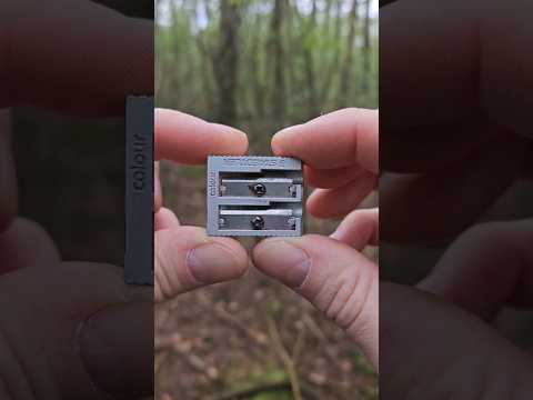 Warum so ein Anspitzer auf keinen Fall in eurem Survivalkit fehlen sollte! #survival #bushcraft