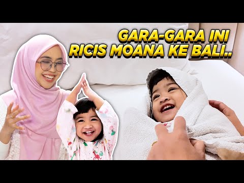 Ga Boleh Ada Yang Ganggu! MOANA CUMA MAU KE BALI SAMA IBU ICIS..!!