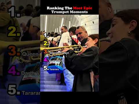 Ranking The Most Epic Trumpet Moments 🎺🔥 #TrumpetMoments #EpicMusic #ZippyRanks