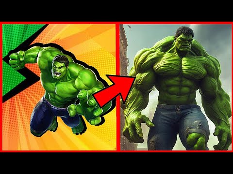 Game 5 Superheroes | Superheroes But Muscle Characters | Marvel And DC