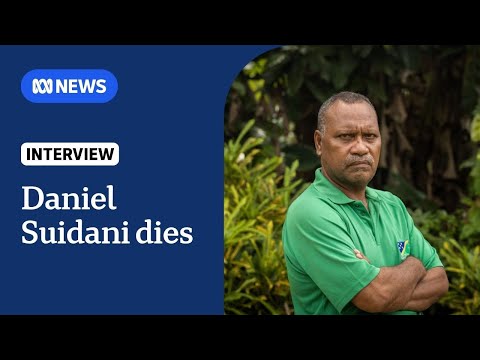 YouTube video thumbnail: Solomon Islands Activist and Outspoken China Critic Daniel Suidani Dies