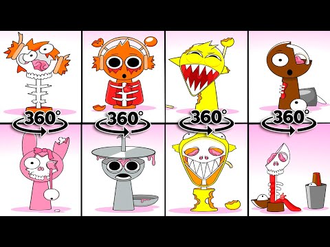 360° VR Sprunki 2 Phase 4 / Compilation Incredibox